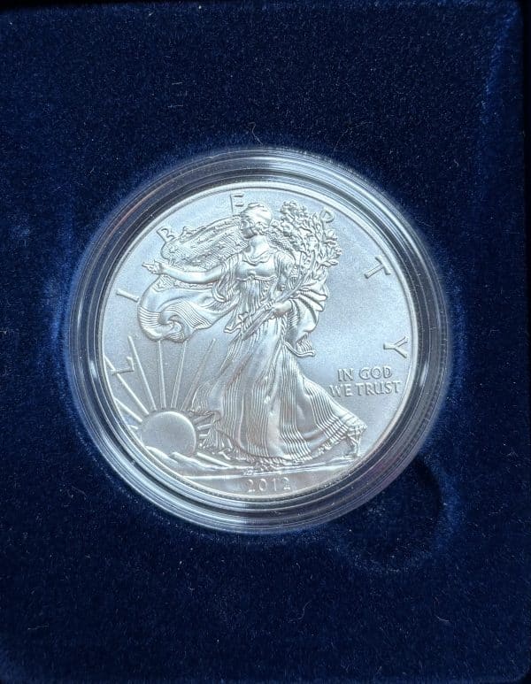 AMERICAN SILVER EAGLE 2012 UNCIRCULATED