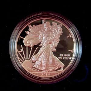 AMERICAN SILVER EAGLE 2014 PROOF WEST POINT