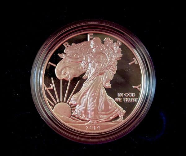 AMERICAN SILVER EAGLE 2014 PROOF WEST POINT